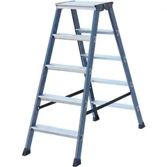Анодированная стремянка SEPRO D 2х3 ступ. Krause 125804
