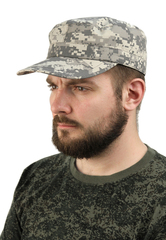 Купить камуфляжную кепку цифра - Магазин тельняшек.ру 8-800-700-93-18Кепка Светло-серая цифра в Магазине тельняшек