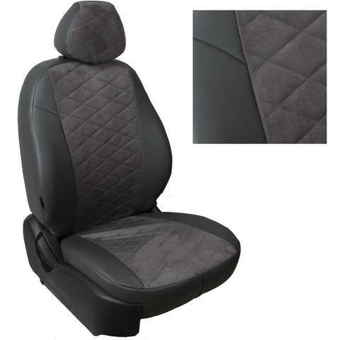 Авточехлы Skoda Karoq (Style) с задним подлокотником с 17г. Авточехлы Skoda Karoq (Style) с задним подлокотником с 17г.