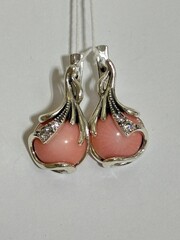 Наяда (серьги из серебра)