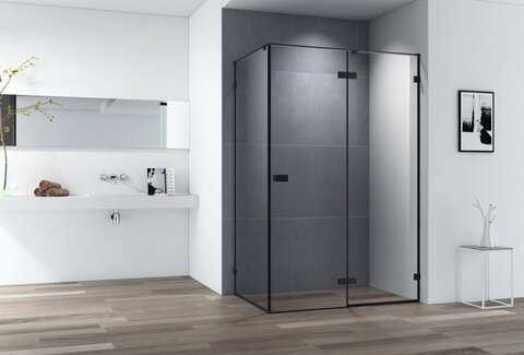Cezares BELLAGIO-AH-1-140/80-C-NERO Душевой уголок