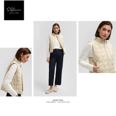 Укороченный стеганый жилет Black Label