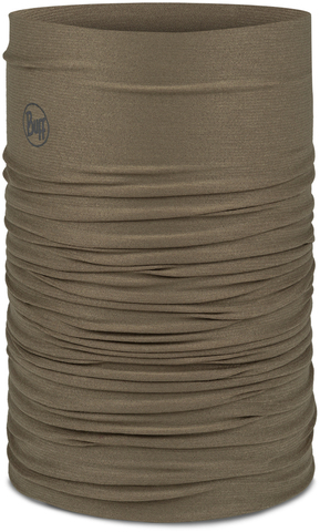 Картинка бандана-труба Buff CoolNet Insect Shield Solid Tundra Khaki - 1