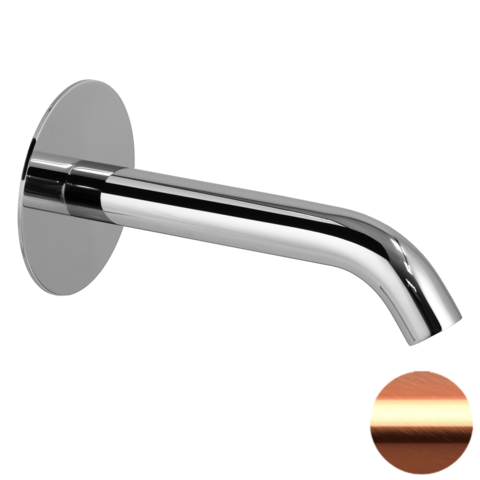 Remer 91XF90RP Излив настенный, цвет: медь брашированная