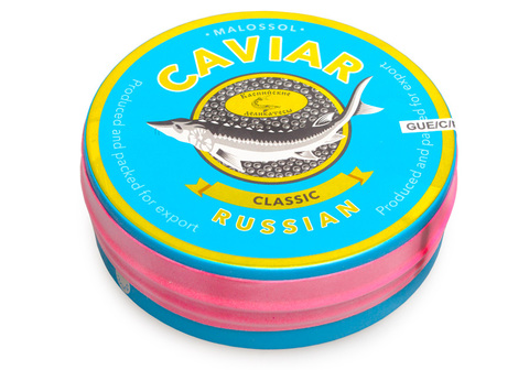 Икра черная осетровая классик Caspica, 500г