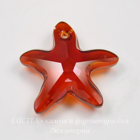 6721 Подвеска Сваровски Морская Звезда Crystal Red Magma (20 мм) ()