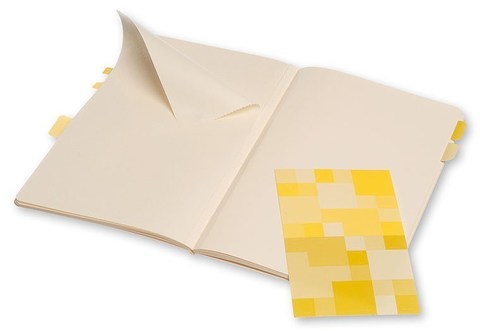 Набор 2 блокнота Moleskine Volant Pocket, цвет желтый, без разлиновки