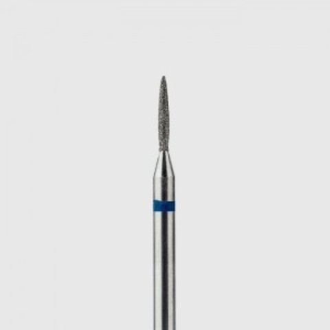 Фреза Алмазная Пламя 14 мм, синяя КМИЗ