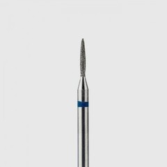 Фреза Алмазная Пламя 14 мм, синяя КМИЗ