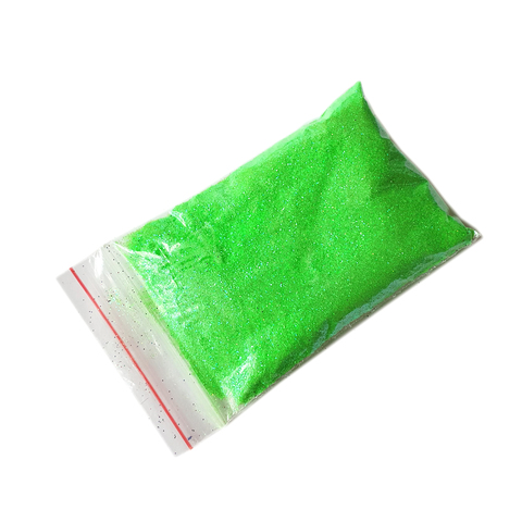 Блестки на развес в пакетиках неон зеленые 10 гр