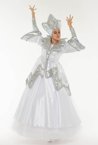 Фото костюма снежной королевы своими руками