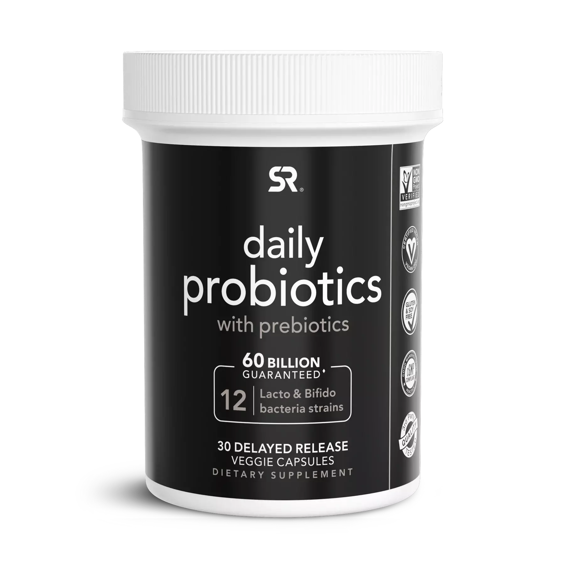  Sports Research Daily Probiotics with Prebiotics, 60