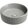 Ceramica Nova Element CN6057MH Умывальник чаша накладная круглая 360*360*115мм (цвет Антрацит Матовый)