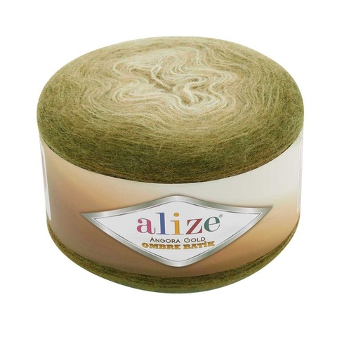 Пряжа Alize Angora Gold Ombre Batik цвет 7355