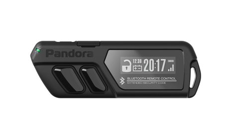 Брелок Pandora LCD D030 black