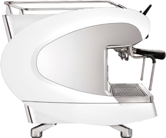 Рожковая кофемашина Nuova Simonelli Aurelia WAVE 2Gr S 220V pearl white+high groups+LED (167971)