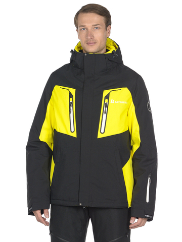 Горнолыжная мужская куртка BATEBEILE желтого цвета.