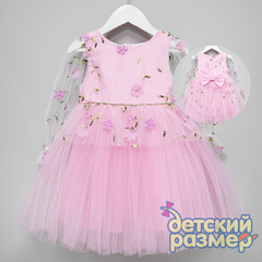 Платье (вышивка, стразы)