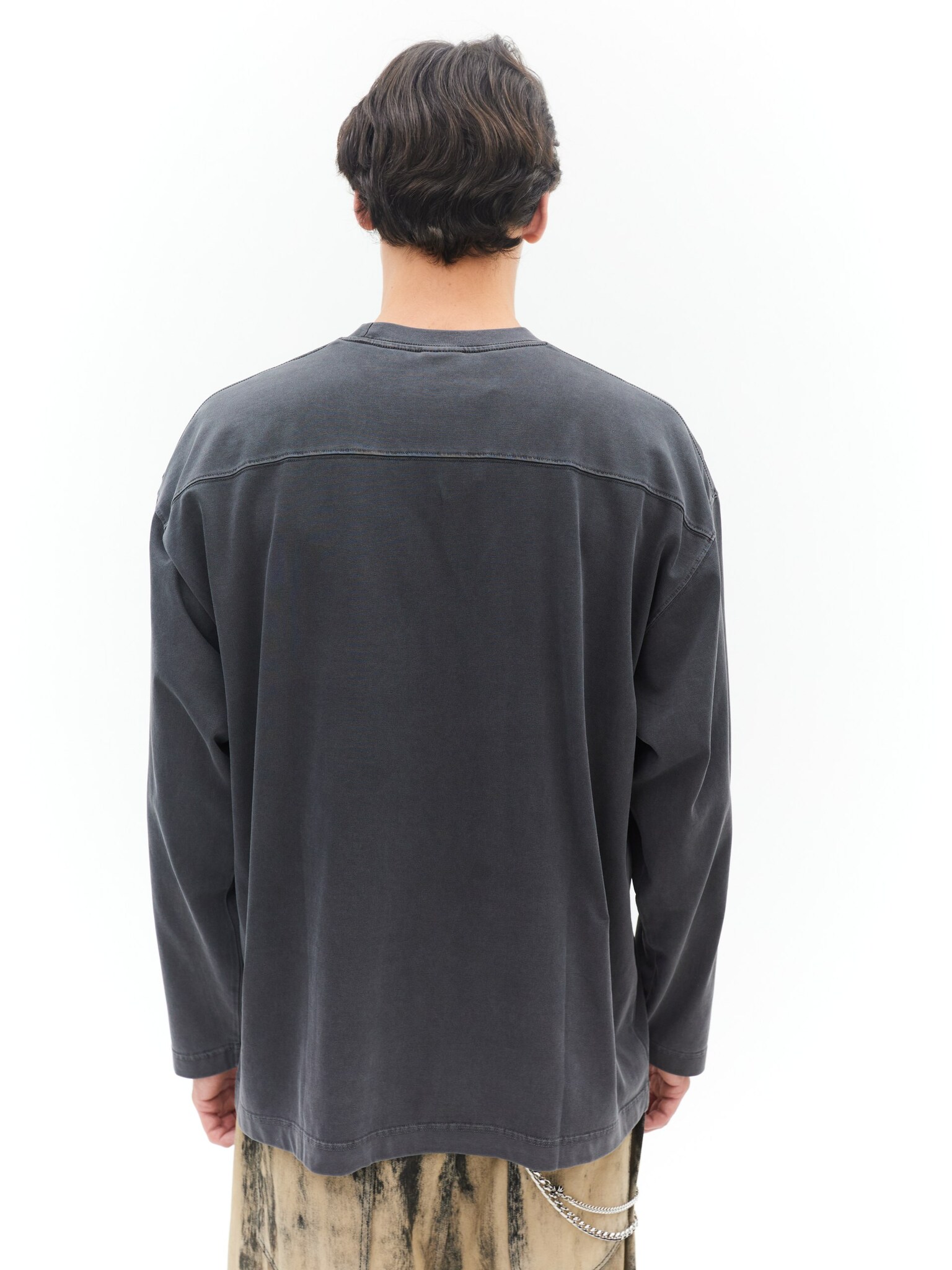 Лонгслив мужской LAINE классика (графит)