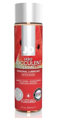 Лубрикант на водной основе с ароматом арбуза JO Flavored Watermelon - 120 мл. - System JO JO H2O Flavors JO40119