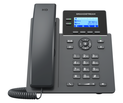 Grandstream GRP2602W - IP телефон с поддержкой Wi-Fi (без PoE). 4 SIP аккаунта, 2 линии, есть подсветка экрана, Wi-Fi
