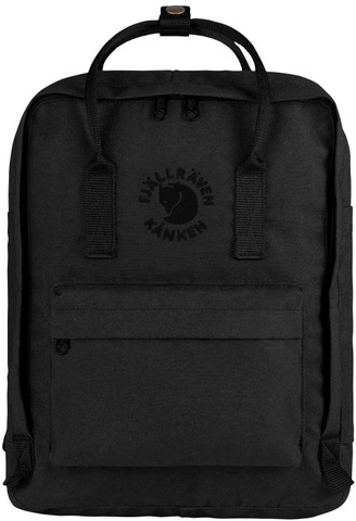 Картинка рюкзак городской Fjallraven Re-Kanken 550 Black - 5