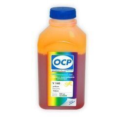 Чернила OCP Y 140 Yellow для Epson T50/T59/P50/TX800/TX700/TX650/RX610, 500 мл