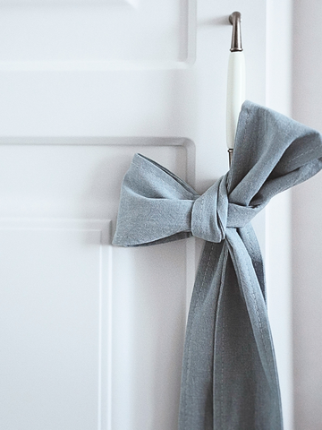 Лента голубая