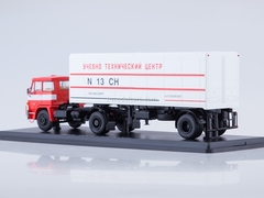 LIAZ 100.471 with semitrailer Alka N13CH white-red 1:43 Start Scale Models (SSM)