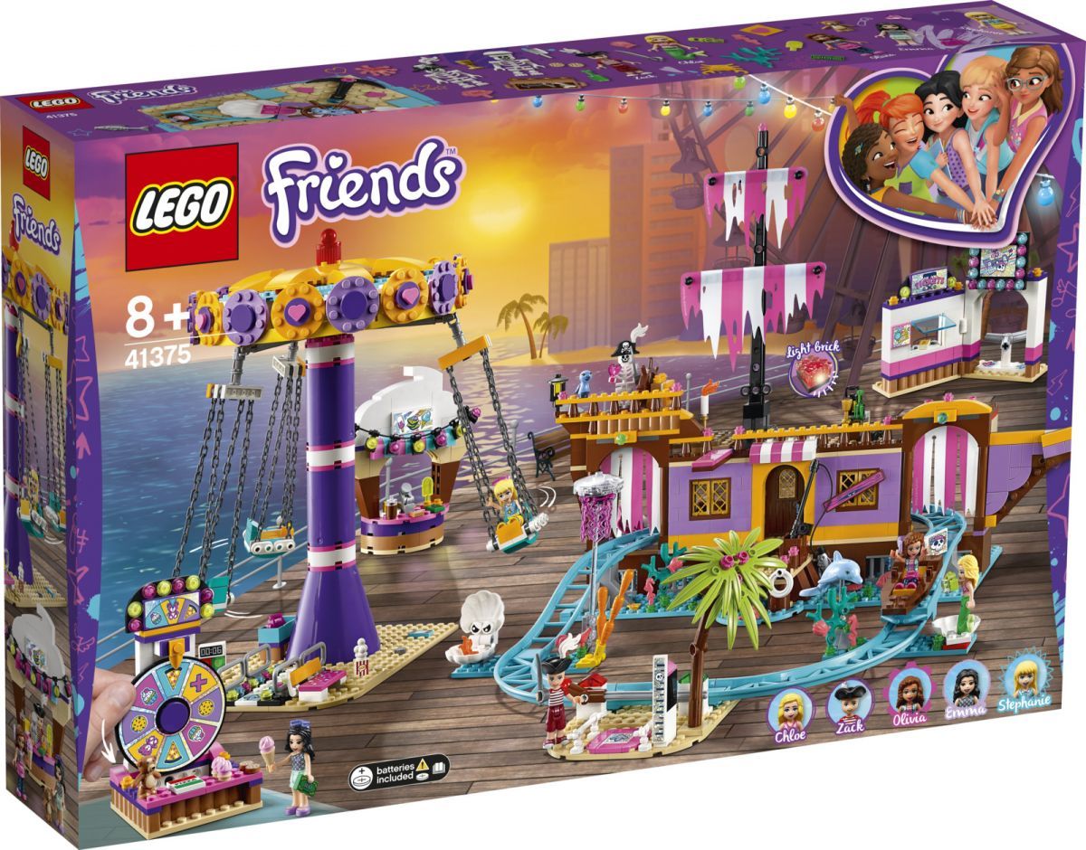 Техноволна - Конструктор LEGO Friends 41375 Прибрежный парк развлечений -  TEHNOVOLNA.RU