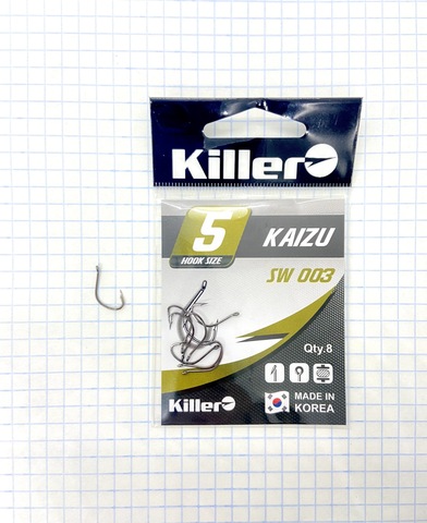 Крючок KILLER KAIZU № 5 продажа от 10 шт.