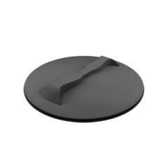 Крышка 350 мм черная Полимер-Групп(черный) - арт.559325
