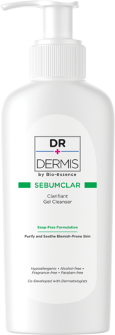 DR. DERMIS PUR GEL CLEANSER  Очищающий гель для жирной и проблемной кожи лица, 150 мл