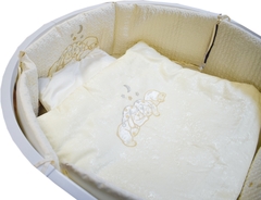 Комплект в люльку Nuovita "Sogni d'oro", 6 предметов. (champagne / шампань)