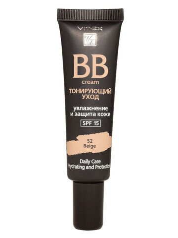 BB-крем Тонирующий уход SPF15 тон 52 Beige 30мл (Витекс)