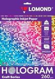 Одностороняя голографическая фотобумага Lomond для струйной печати Glitter А4 260г/м2 10л (0903041)