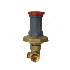 Клапан балансировочный автомат латунь R206C Ду 25 Ру16 ВР Kvs=5.92м3/ч без ниппелей Giacomini R206CY105