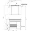 Aquanet 172680 Компл.3 - Тумба Тиана 100 б/к wenge (фасад белый) (172680)