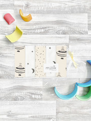 Набор платочков-слюнявчиков Mjölk Юла