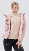 Премиальная куртка для лыж и зимнего бега Nordski Hybrid Warm 2.0 Soft Pink W женская