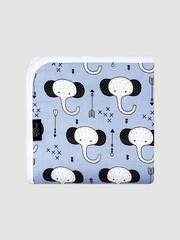 Муслиновое утеплённое одеяло Mjölk Слоники