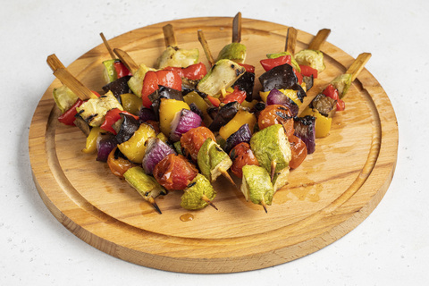 Овощи гриль на шпажке, 10 шт.