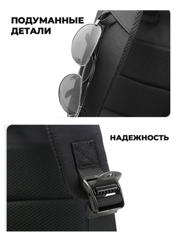 Картинка рюкзак городской Bange BG-7839 Black - 10
