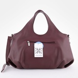 Сумка Саломея 507 гладкий бордо