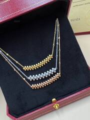 Колье CLASH - шипы в качестве VGOLD с подвеской