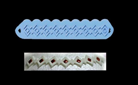 Молд силиконовый Алмазная грань