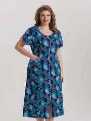 1354В Халат на молнии