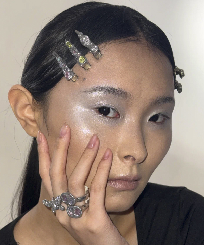 Заколка Custom Pink