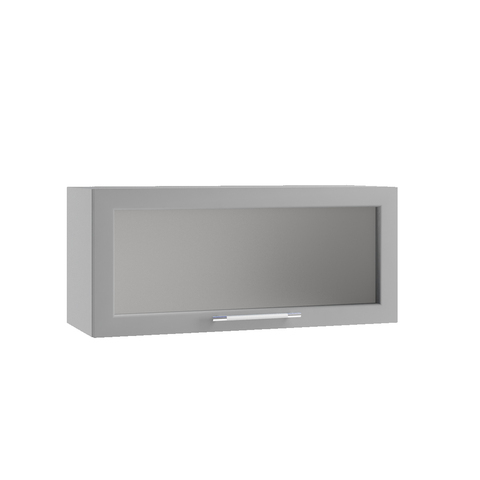 Кухня Манго шкаф верхний горизонтальный стекло фотопечать 800