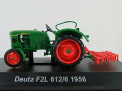 Tractor Deutz F2L 612/6 1956 1:43 Hachette #123